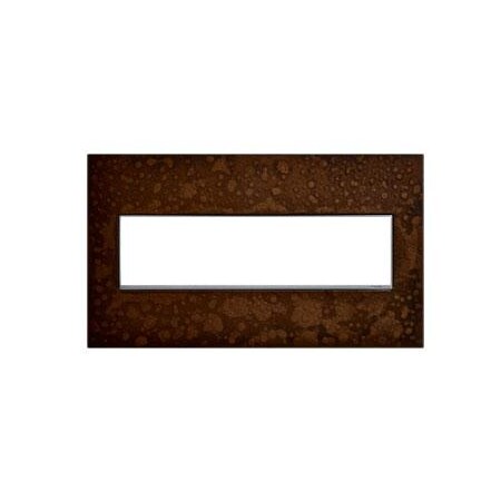 Legrand Hubbardton Forge Bronze, 4-Gang Wall Plate AWM4GHFBR1